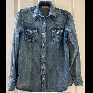 Denim Wrangler Top